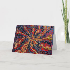 Folded Holiday Card - Nubian Series I Feiertagskarte