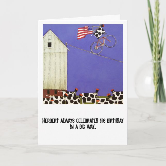 Folded Thank You Card Dankeskarte (Vorderseite)