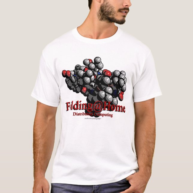 Folding@Home - T-shirt (Devant)