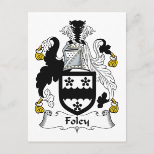 Foley Familienwappen Postkarte