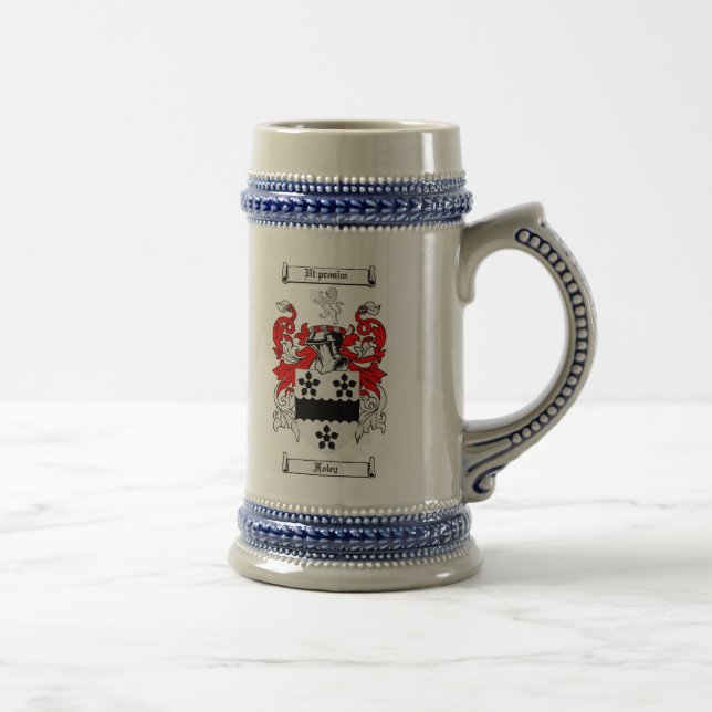 Foley Wappen Stein/Foley Familienwappen Bierglas (Rechts)