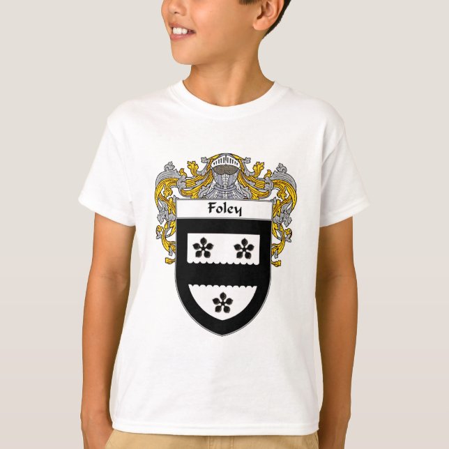 Foley Wappen (überzogen) T-Shirt (Vorderseite)