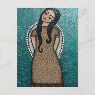 FOLGE ART Angel BY LORI EVERETT Postkarte