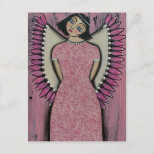 FOLGE ART Angel Mist by LORI EVERETT Postkarte