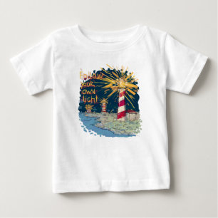 Folge deinem eigenen Licht Baby T-shirt