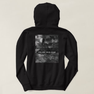 Folge deinem Licht Ästhetischer Himmelskörper Mo Hoodie