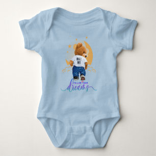 Folge deinen Träumen   Baby Strampler