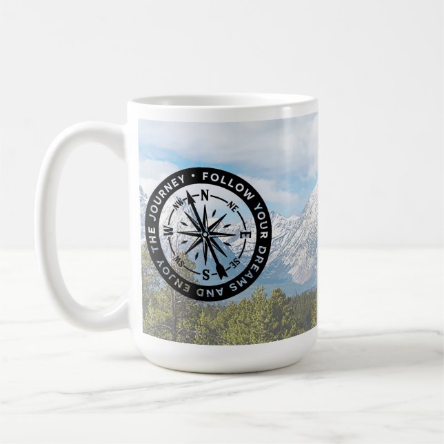 Folge deinen Träumen Kaffeetasse (Links)
