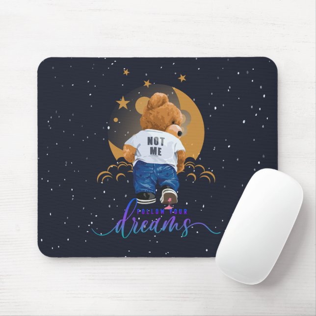 Folge deinen Träumen | Mousepad (Mit Mouse)