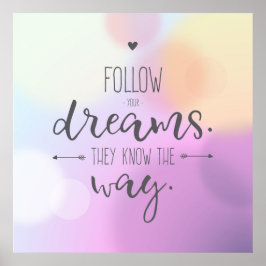 Folge deinen Träumen Poster