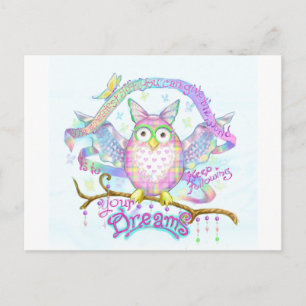 Folge deinen Träumen Postkarte