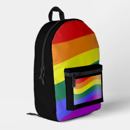 Folge dem Regenbogen Bedruckter Rucksack