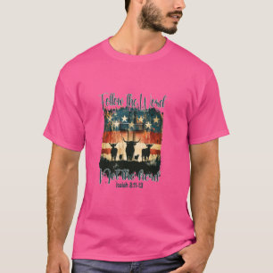 Folge dem Wort nicht dem Herdengott Jesus Christus T-Shirt