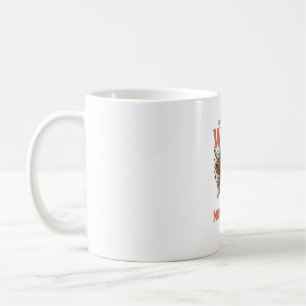 Folge dem Wort, nicht der Herde Highland Kuh Shirt Kaffeetasse
