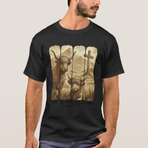 Folge dem Wort, nicht der Herde Western Christian  T-Shirt