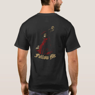"Folge mir" Schwarzer T - Shirt mit General Death