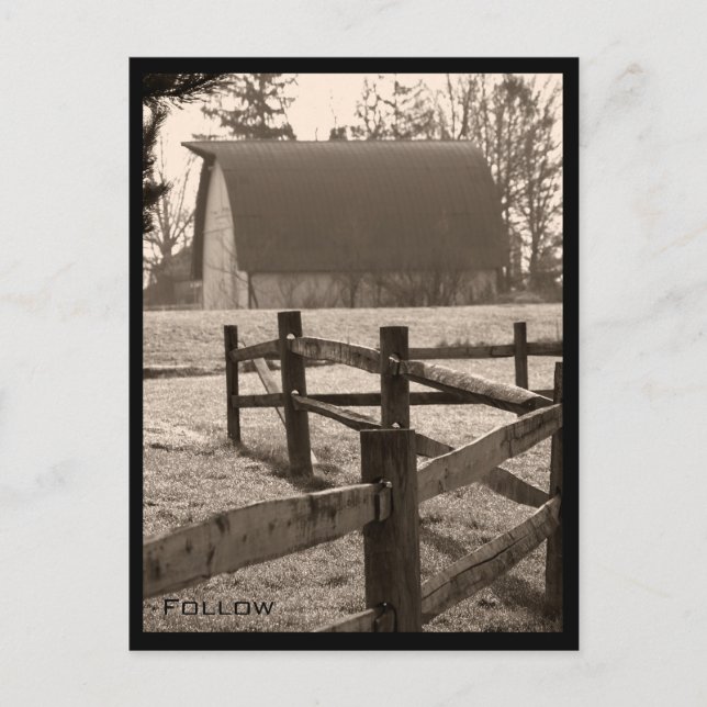 Folgen Postkarte (Vorderseite)