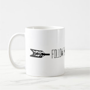 Folgen Sie dem eigenen Weg Kaffeetasse