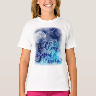 Folgen Sie dem T - Shirt Unicorn für Ihre Träume