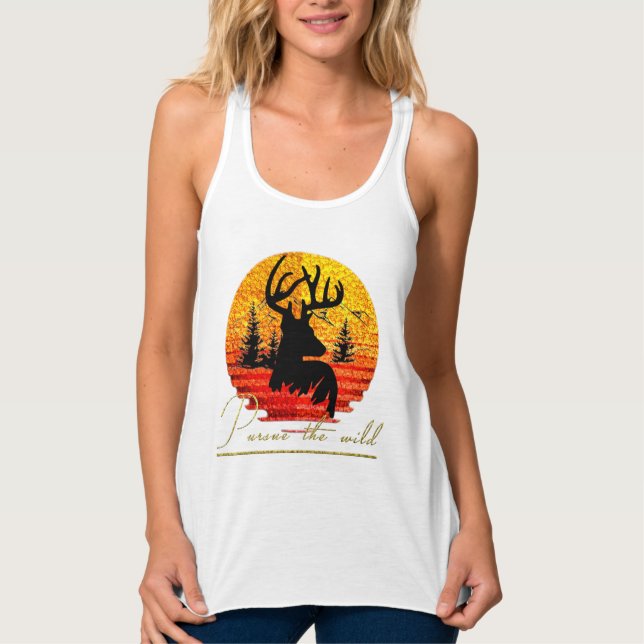 Folgen Sie der Wildnis Tank Top (Vorderseite)