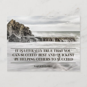 Folgen Sie gut und am schnellsten Postkarte