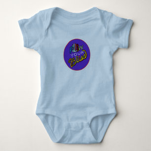 Folgen Sie Ihrem Bliss - Motivierend Kunstdrucke m Baby Strampler