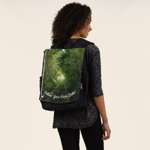 Folgen Sie Ihrem eigenen Weg Rucksack