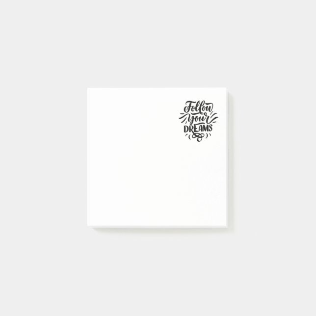 FOLGEN SIE IHREN SPRACHEN POST-IT KLEBEZETTEL (Vorderseite)