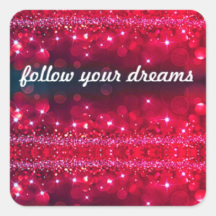 Folgen Sie Ihren Träumen Kirry Sparkle Stickers