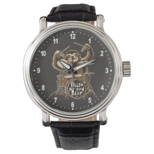 Folgen Sie meinem eigenen Schlag Armbanduhr