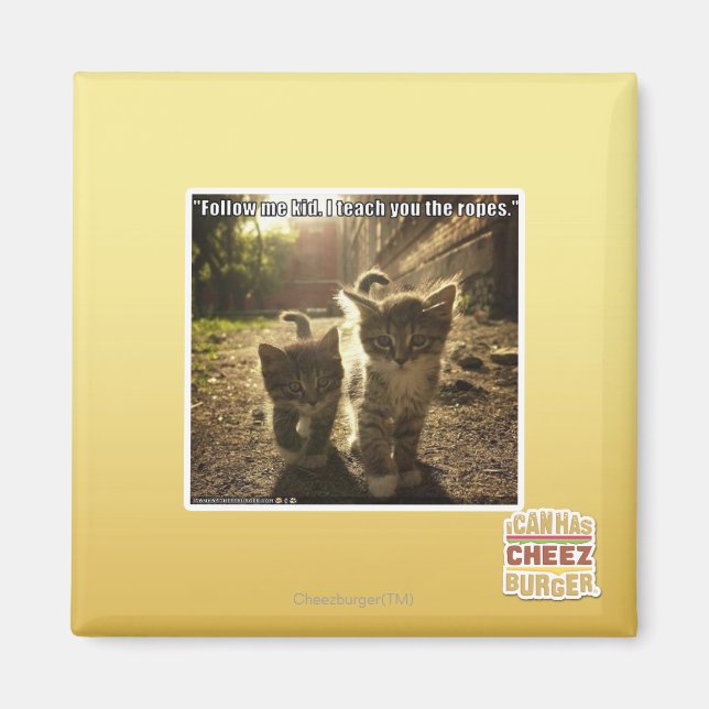 Folgen Sie mir Kid Magnet (Vorne)