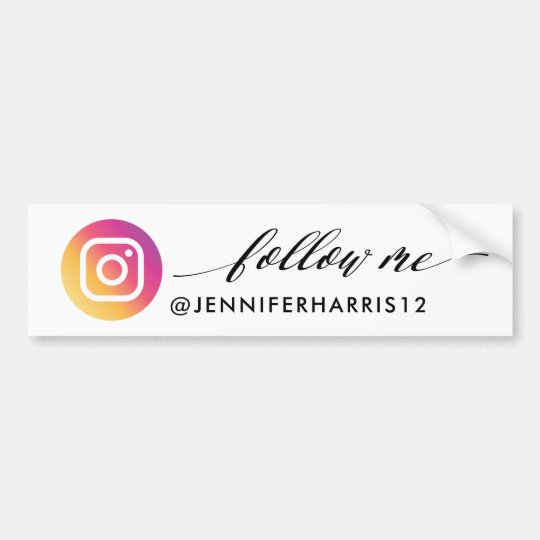Business Aufkleber · Folgen Sie uns bei Instagram!