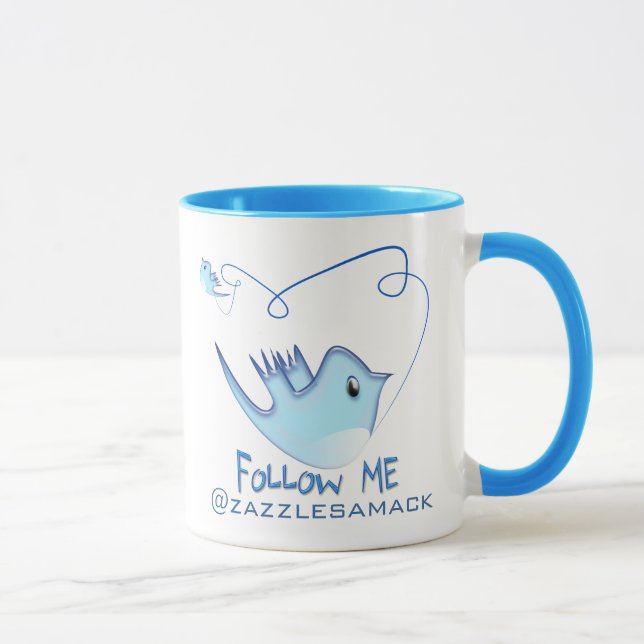 Folgen Sie mir Tasse (Rechts)