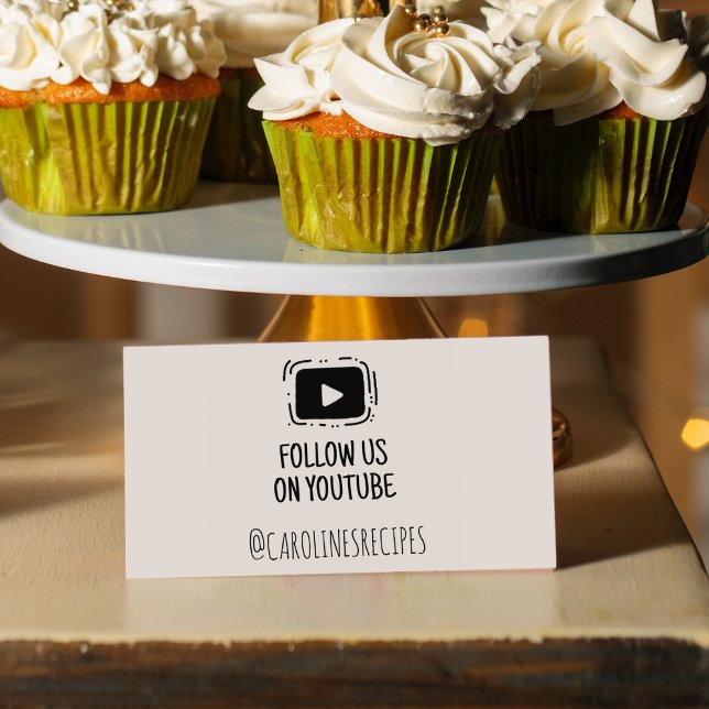 Folgen Sie uns auf Youtube, Social Media Gummistempel (Von Creator hochgeladen)