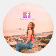 Folgen Sie uns Facebook Benutzername Social Media