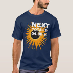 Folgende Gesamtheits-Sonnenfinsternis 2024 T-Shirt