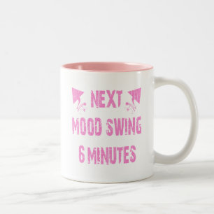 FOLGENDER STIMMUNGSWECHSEL 6 MINUTEN ZWEIFARBIGE TASSE