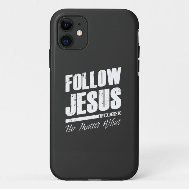 Folgt Jesus, egal was der Christliche Glaube des M Case-Mate iPhone Hülle (Rückseite)