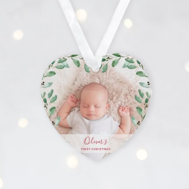 Foliage Frame | Les Premiers Noël de Baby avec Pho (Créateur téléchargé)