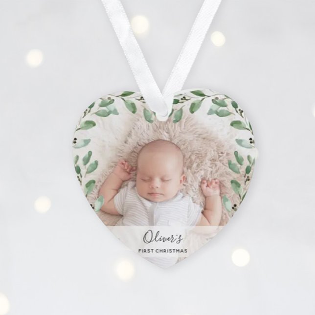 Foliage Frame | Les Premiers Noël de Baby avec Pho (Créateur téléchargé)