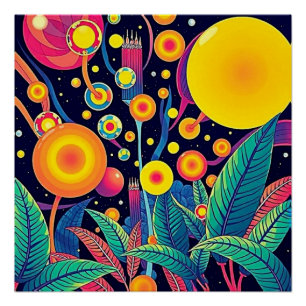 Foliage freisetzende Sporen 4 Poster