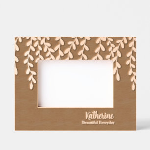 Foliage Geätzte Rahmen