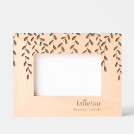 Foliage Geätzte Rahmen