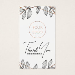 Foliage geometrische Rahmen-Beilage