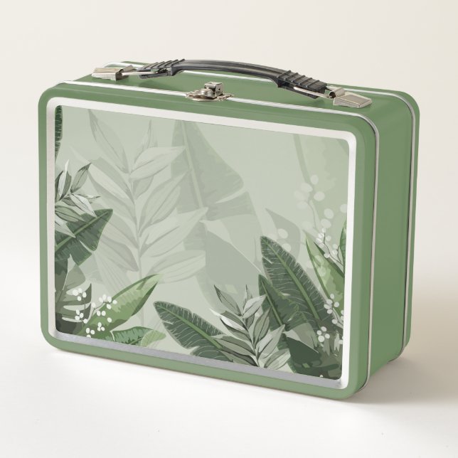 Foliage Metal Lunch Box (Vorderseite)
