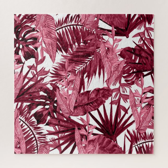 Foliage Wasserfarbe Lila, florenlos. (Vertikal)