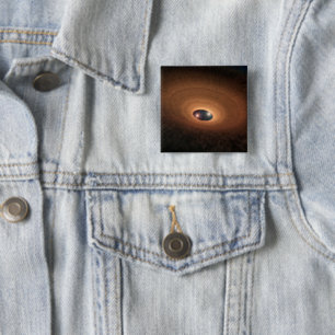 Folie aus stumpfem Material, die von der Sternbild Button