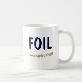 FOLIE: Behält Algebra frisch! Kaffeetasse