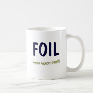 FOLIE: Behält Algebra frisch! Kaffeetasse