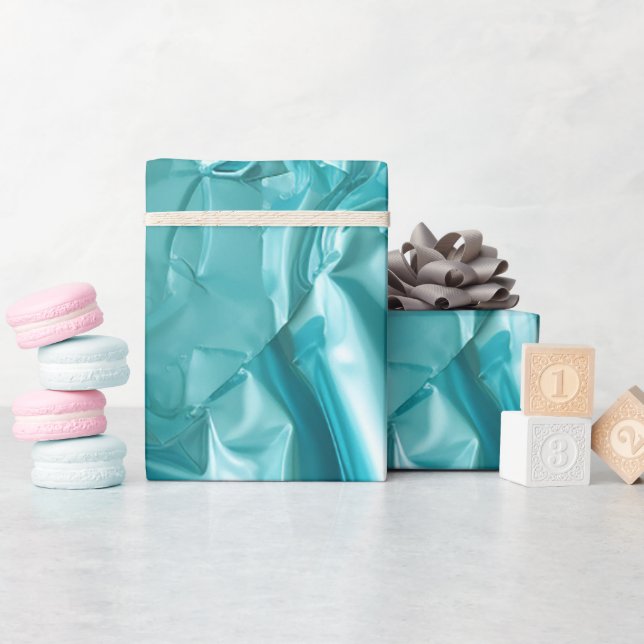 Folie-Krissel-Muster Geschenkpapier (Babyparty)